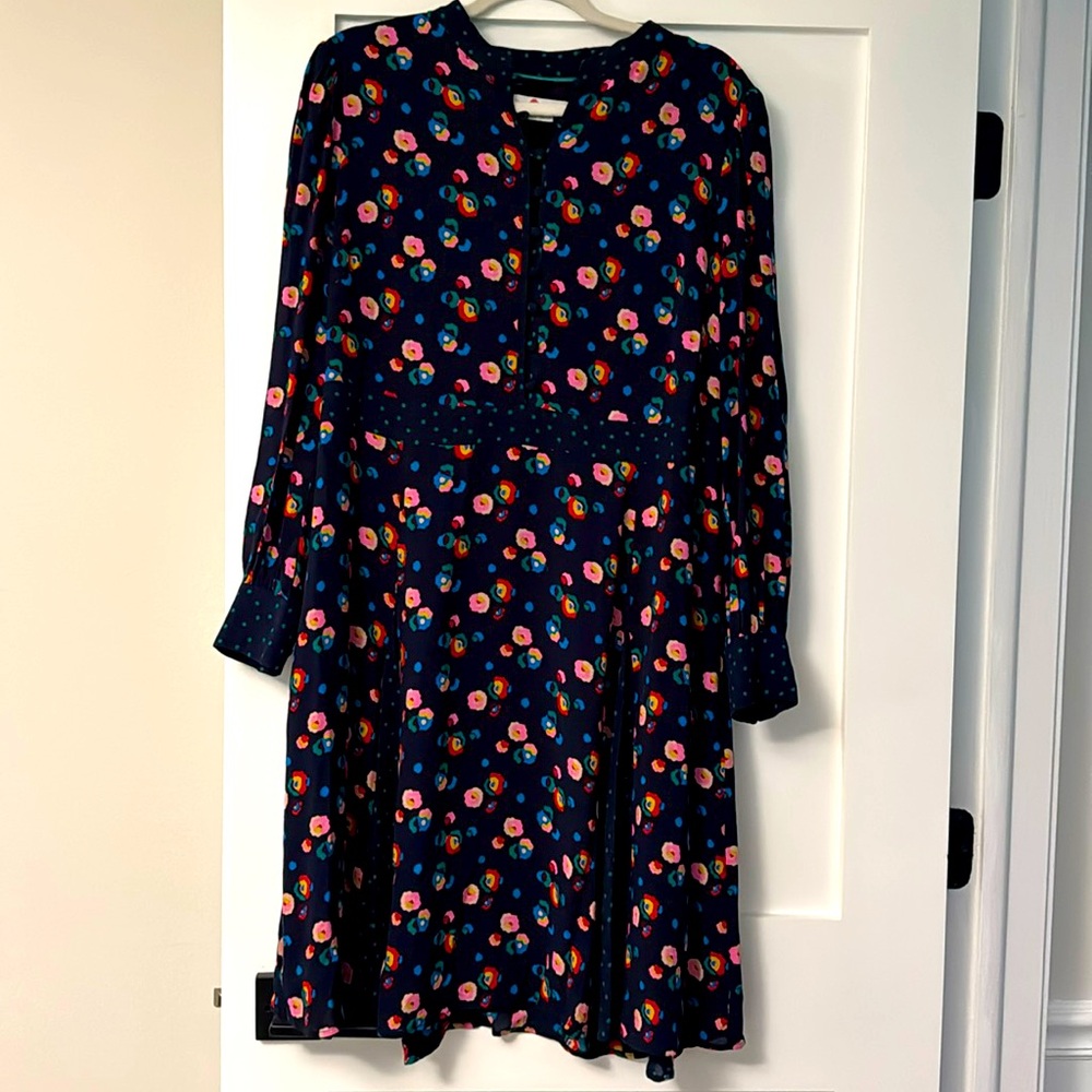 NWOT Boden Navy Christina Dress